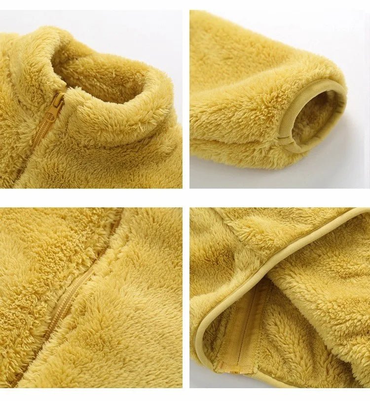 Warme Fleece Peuterjas Met Rits - KidsKorner