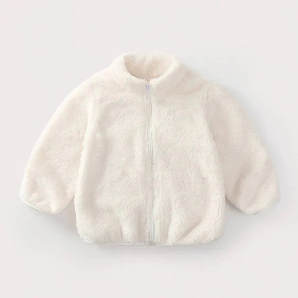 Warme Fleece Peuterjas Met Rits - KidsKorner