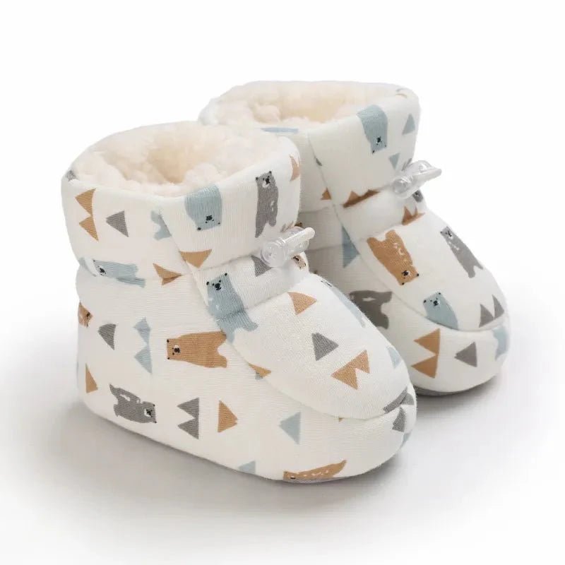 WarmFeet Babyschoentjes - Antislip Winterslofjes voor Koude Dagen - KidsKorner