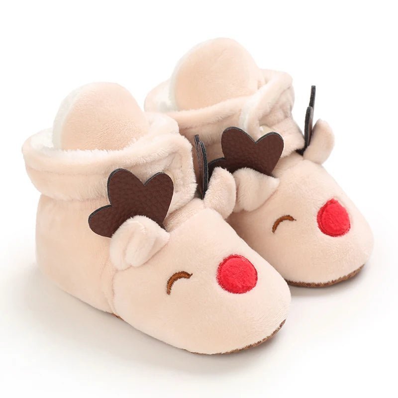 WarmFeet Babyschoentjes - Antislip Winterslofjes voor Koude Dagen - KidsKorner