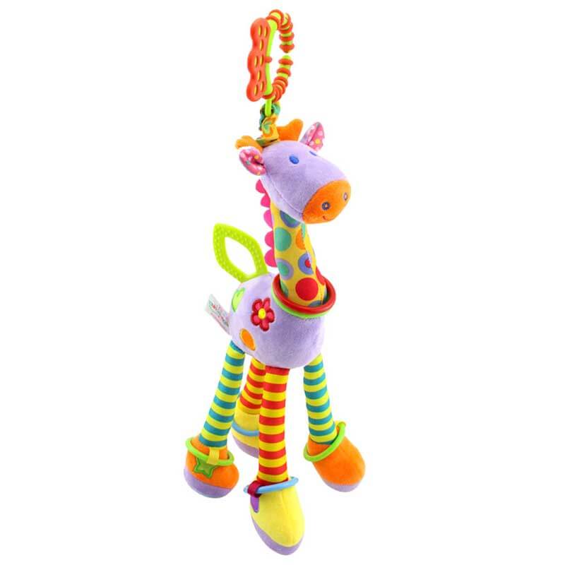 WiegVriend Kinderwagenhanger - Boxhanger Met Rammelaar - KidsKorner