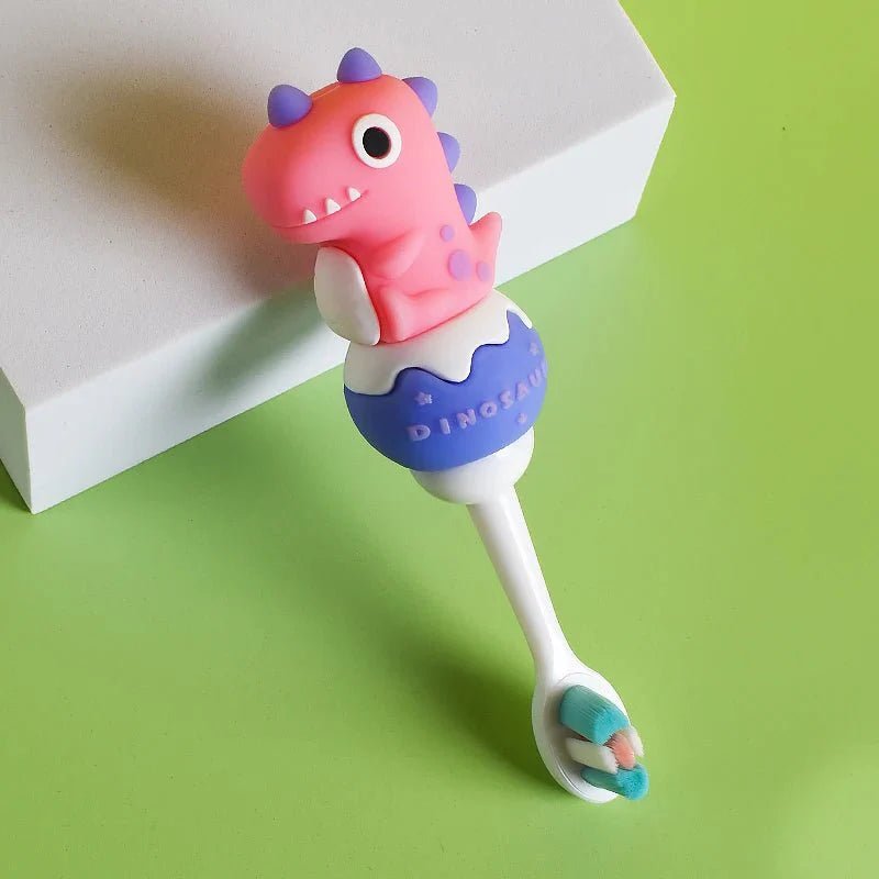Zachte Dino Kinder Tandenborstel Voor Peuters En Kleuters - KidsKorner