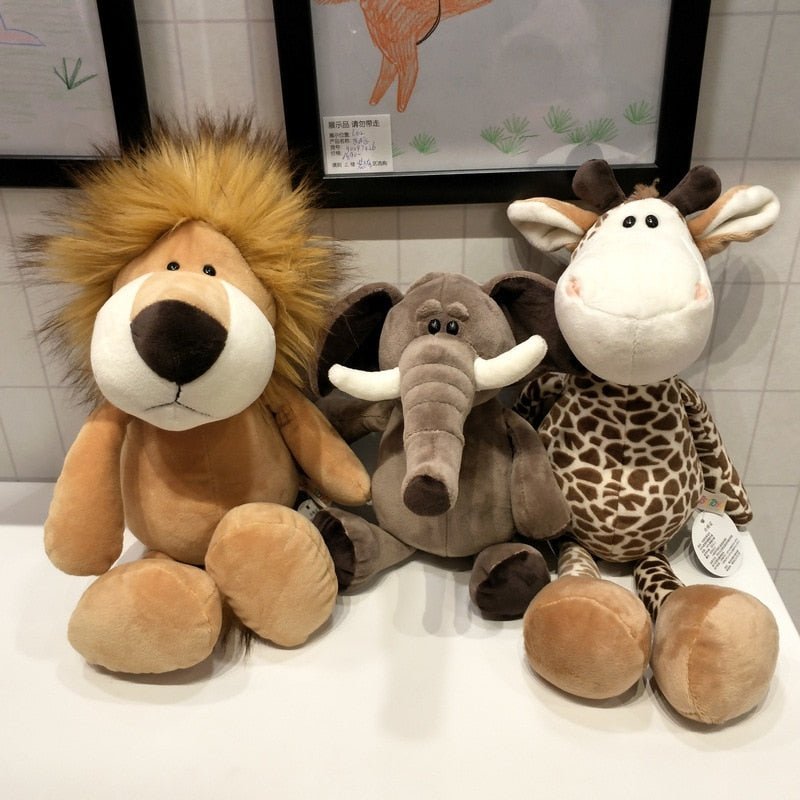 Zachte Knuffel - Jungle Dieren - KidsKorner