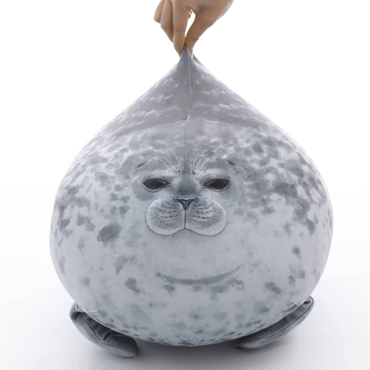 Zeehond Knuffel Kussen Van Pluche - Extra Zacht - KidsKorner
